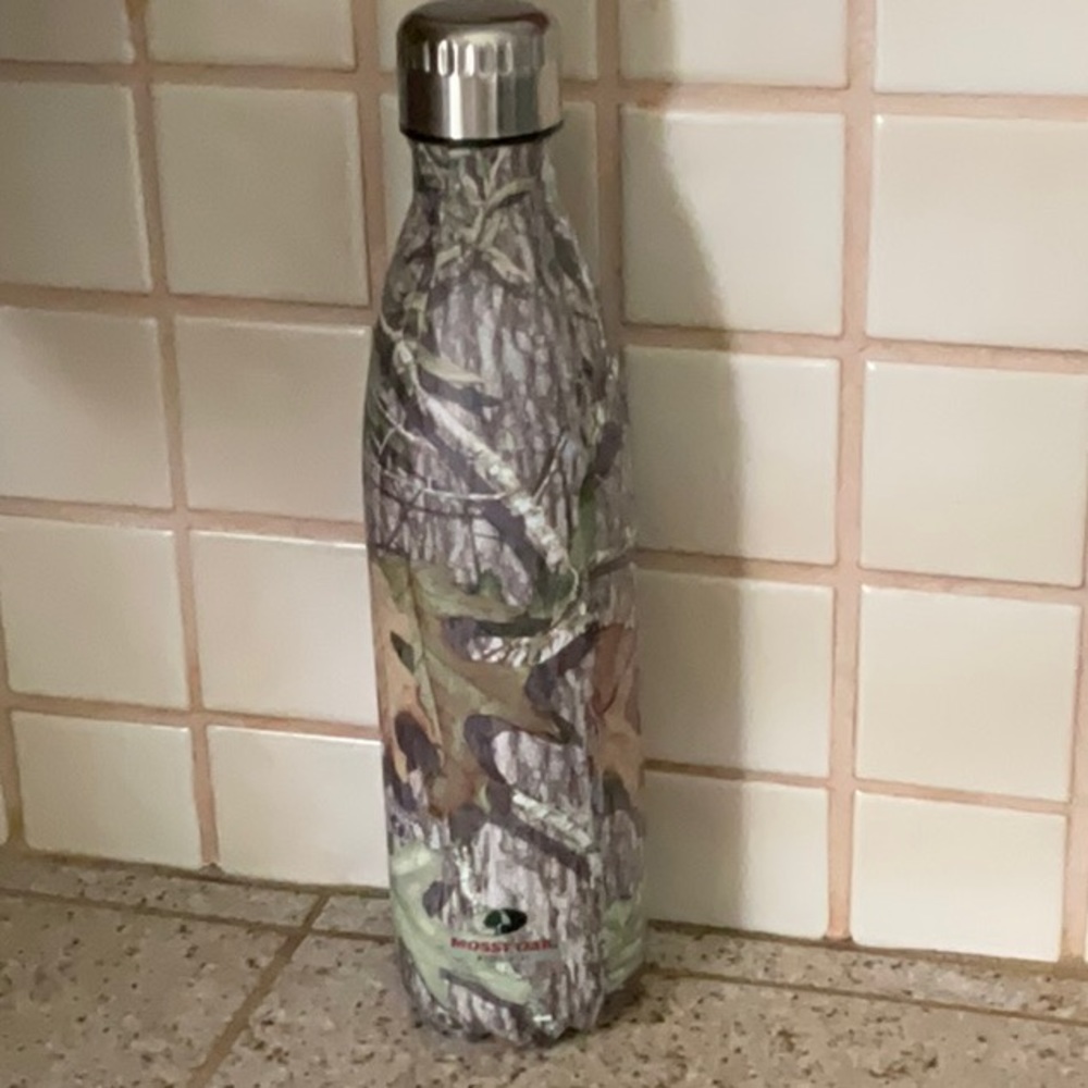 MOSSY OAK 11” Metal Camouflage Water Bottle